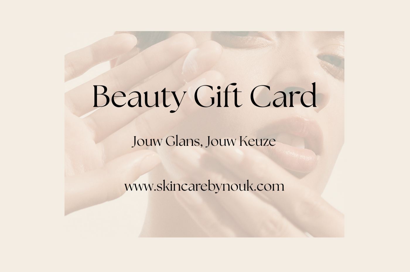 Beauty Gift Card Skincare by Nouk