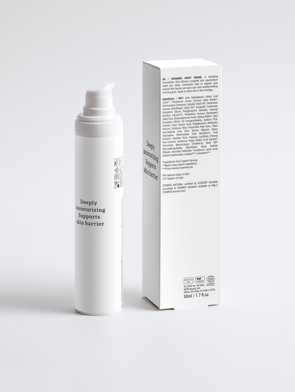 Ceramide Hydrating Night Cream van Skincare by nouk