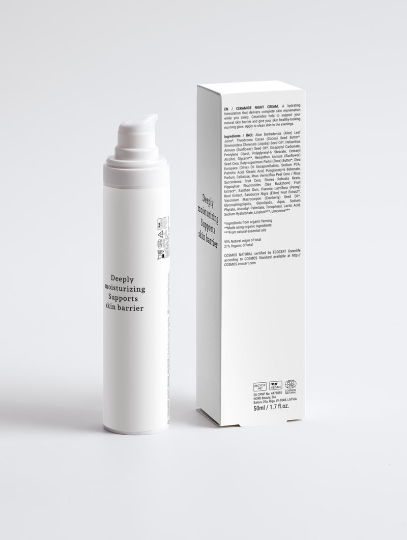 Ceramide Hydrating Night Cream van Skincare by nouk