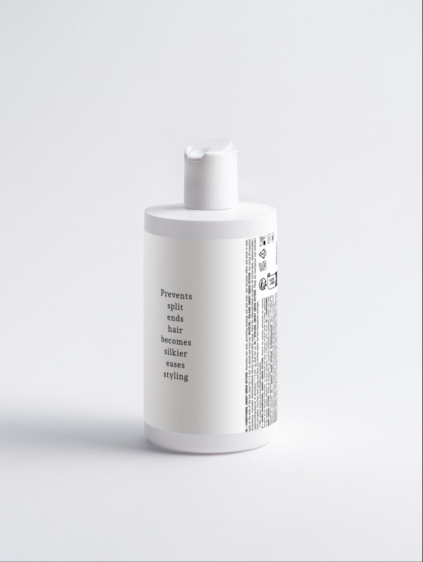 Gloss Conditioner, Smokey Green Vetiver, voorkomt gespleten haarpunten. Haircare by Nouk