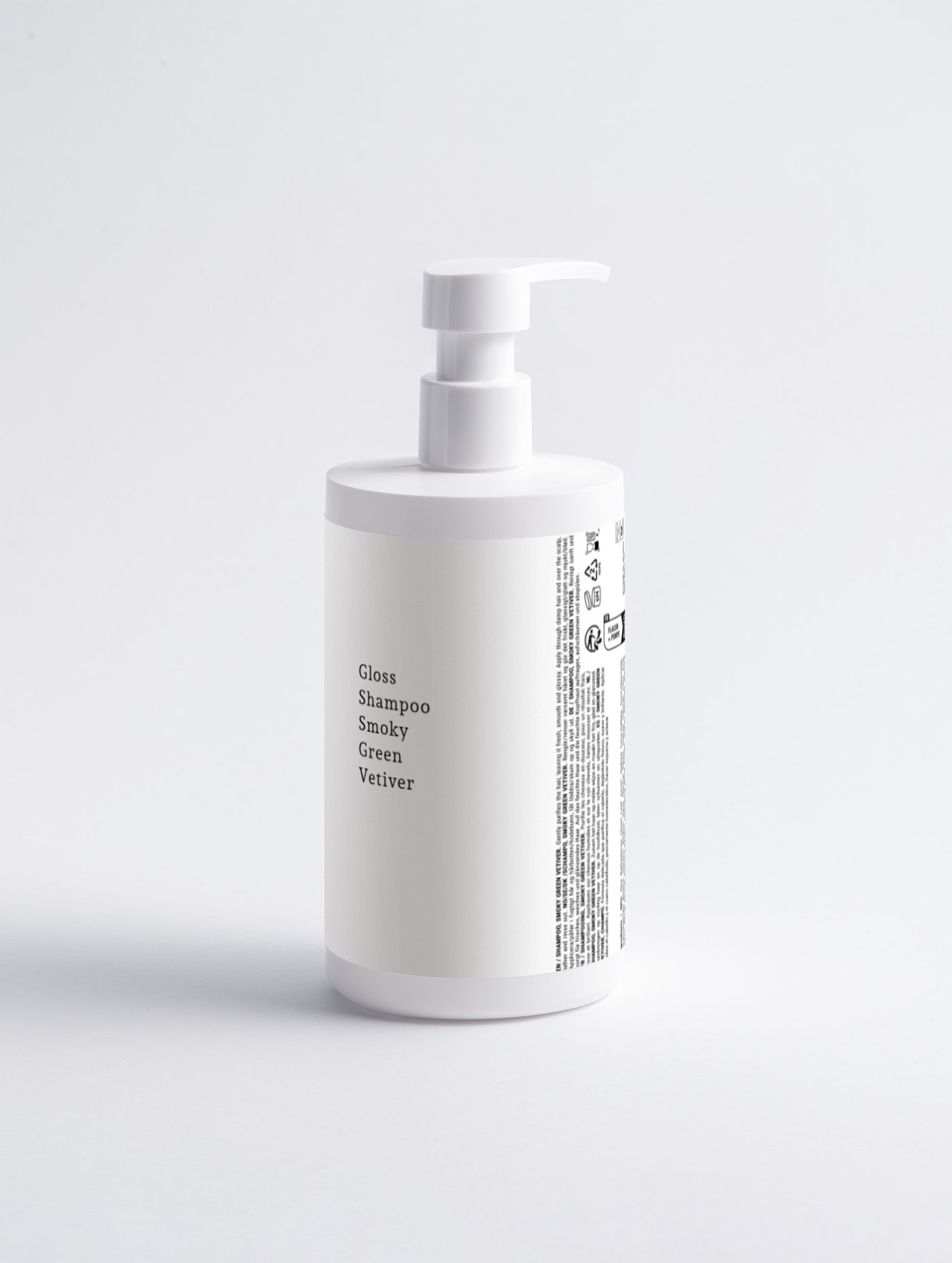 Gloss shampoo Smoky Green Vetiver glanzend haar Skincare by Nouk