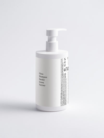 Gloss shampoo Smoky Green Vetiver glanzend haar Skincare by Nouk